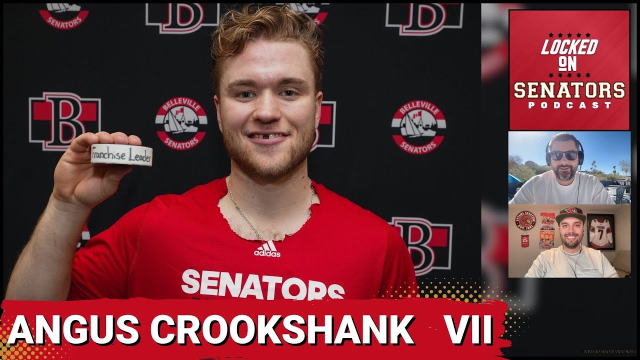 Huge Week Ahead For The Ottawa Senators + Angus Crookshank Interview