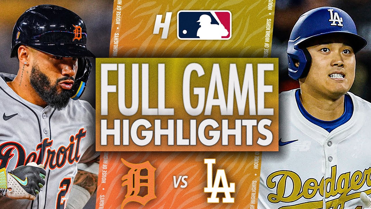 Detroit Tigers vs Los Angeles Dodgers  - FULL GAME HIGHLIGHTS | March 28, 2025 MLB