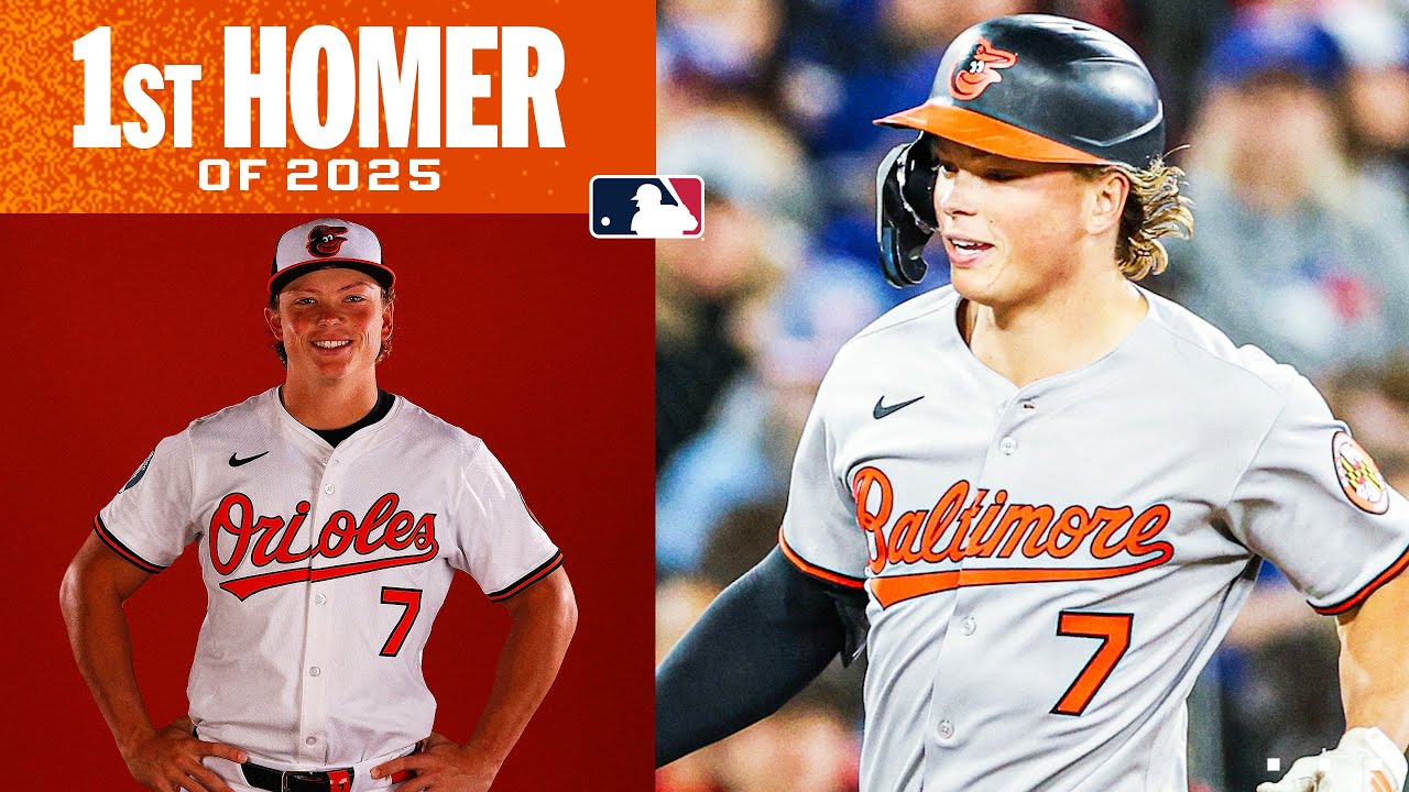 Jackson Holliday hits his FIRST home run of 2025! (7th Orioles dinger of 2025 belongs to No. 7!)