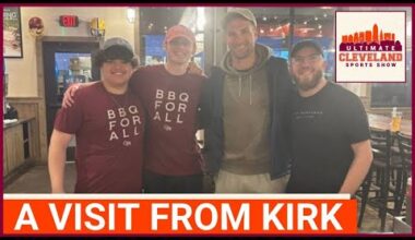 What was Kirk Cousins doing in Cleveland on Thursday? | QB spotted at Chipotle & BBQ joint