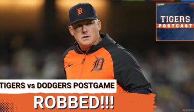 TIGERS POSTCAST: ROBBED! Detroit Tigers LOSE To LA Dodgers In Extra-Innings, Go-Ahead Run Overturned