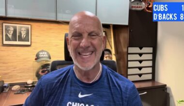 REKAP: ⚾️ Chicago Cubs 8-1 loss to Arizona Diamondbacks. ‘Bad pitching, bad offense, bad night.’