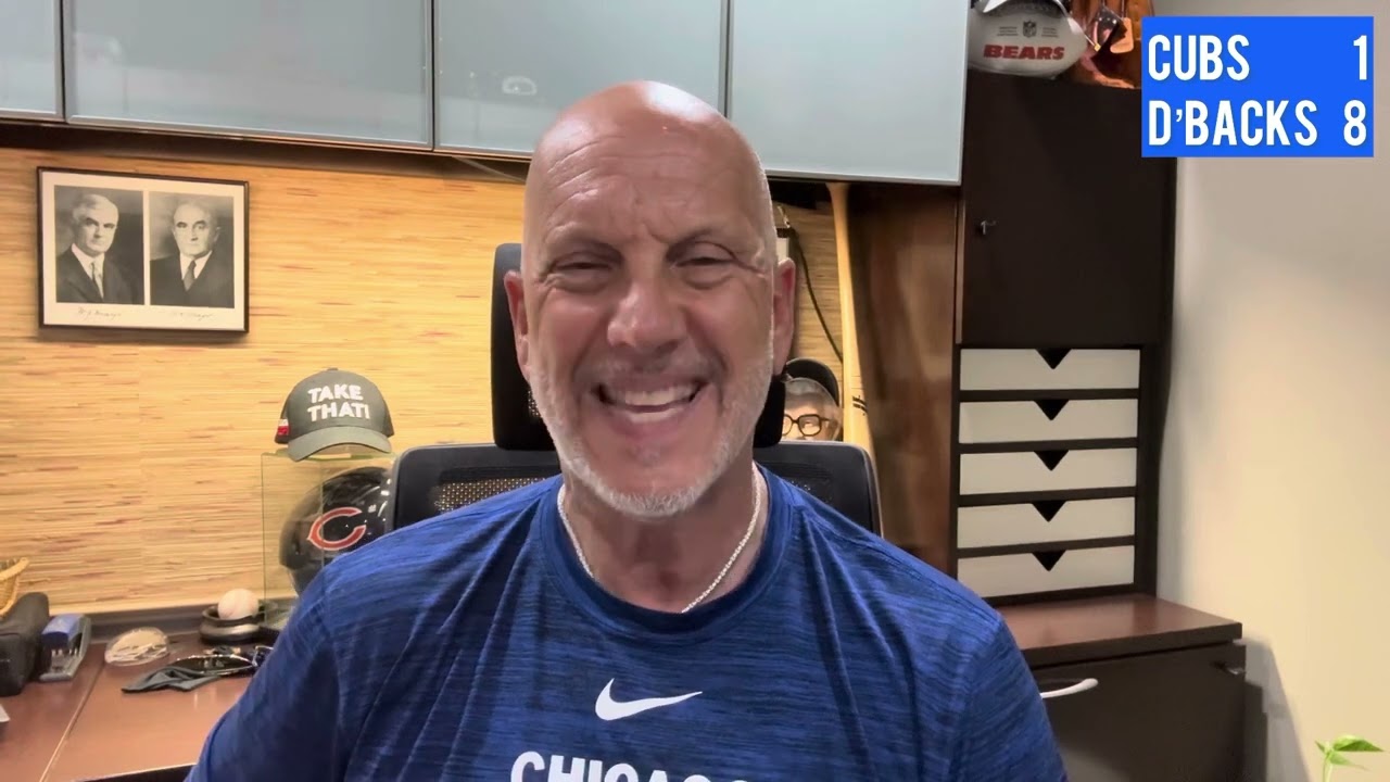 REKAP: ⚾️ Chicago Cubs 8-1 loss to Arizona Diamondbacks. ‘Bad pitching, bad offense, bad night.’