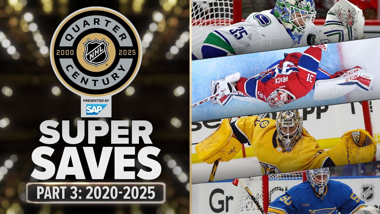 Super NHL Saves of the Quarter-Century Part 3: 2020-2025