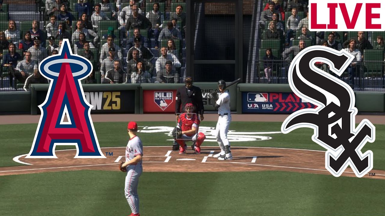 🔴LIVE 🔴Los Angeles Angels VS Chicago White Sox/Baseball Spring training /MLB THE SHOW 25