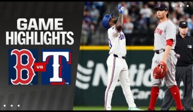 Red Sox vs. Rangers Game Highlights (3/29/25) | MLB Highlights