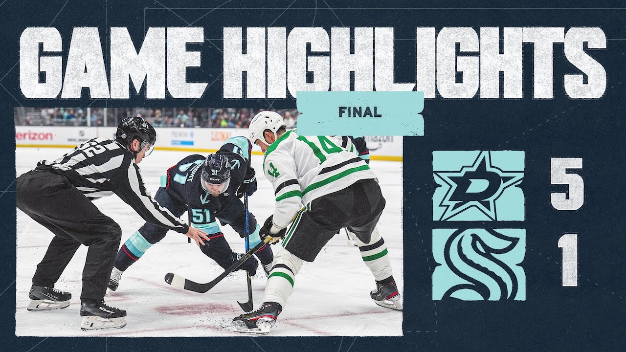 Seattle Kraken vs Dallas Stars | 03/29 Game highlights