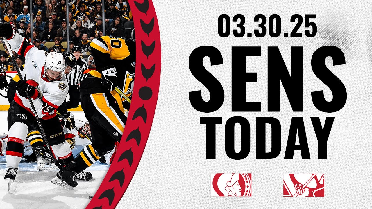 Sens Today: Sens Look to Keep Win Streak Alive in Steel City