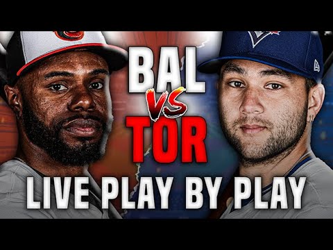 TORONTO BLUE JAYS vs. BALTIMORE ORIOLES - LIVE Play By Play (March 30 2025)