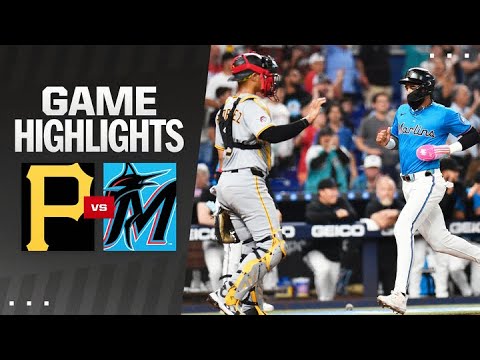 Pirates vs. Marlin Game Highlights (3/30/25) | MLB Highlights