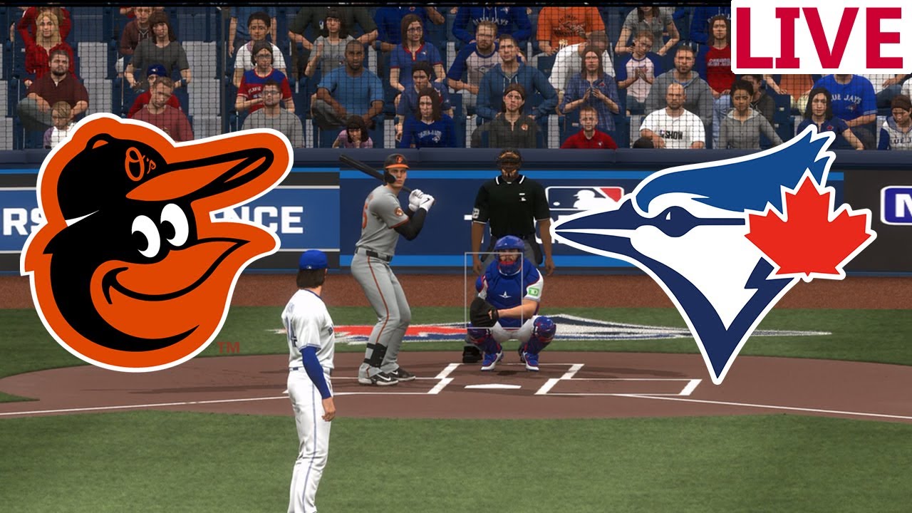 🔴LIVE 🔴Baltimore Orioles VS Toronto Blue Jays/ Mlb Season / Mlb the show 25