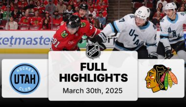 NHL Highlights | Utah Hockey Club vs. Blackhawks - March 30, 2025