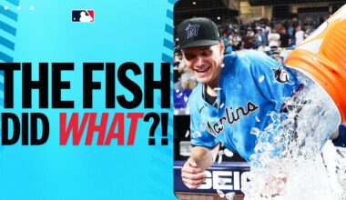 THREE WALK-OFFS IN THREE GAMES! (Marlins are 1st team since 2003 Devil Rays to accomplish this feat)