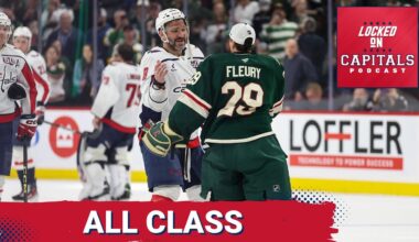 The Capitals fall to the Wild | Tip of the hat to André Fleury | Trotz on Ovechkin