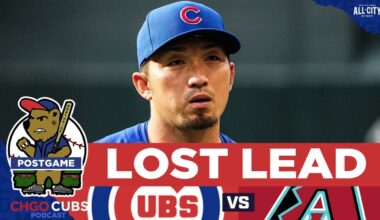 Chicago Cubs bullpen give up 10 runs and blow late lead in Arizona | CHGO Cubs POSTGAME Podcast