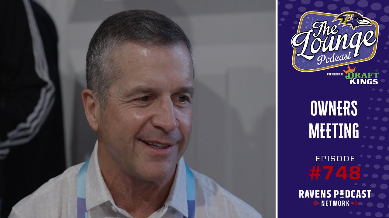 Takeaways From John Harbaugh at 2025 Owners Meetings | Baltimore Ravens Lounge Podcast