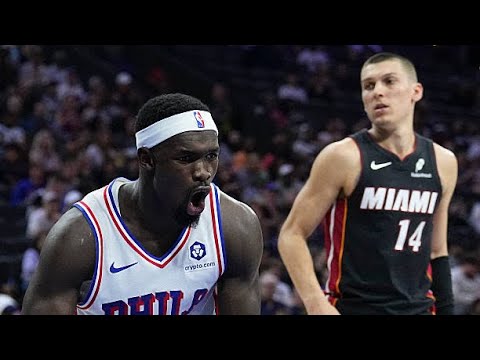 Adem Bona 🏀 | Miami Heat ⚔️ Philadelphia 76ers | 29.3.2025