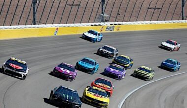 Ty Gibbs pack racing at Las Vegas NKP