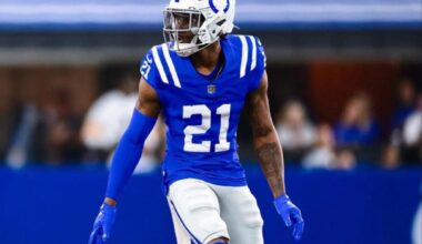 Charvarius Ward will rock Bob Sanders’ No. 21. Hopefully, he can be just as impactful as Sanders was when he was healthy.