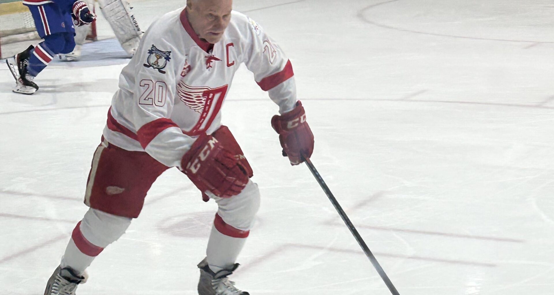 Mickey at the Alumni Game Today!