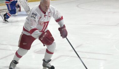 Mickey at the Alumni Game Today!