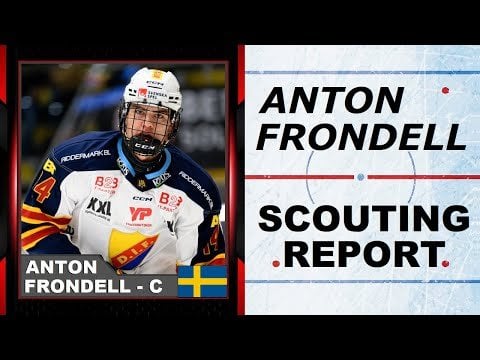 ANTON FRONDELL SCOUTING REPORT