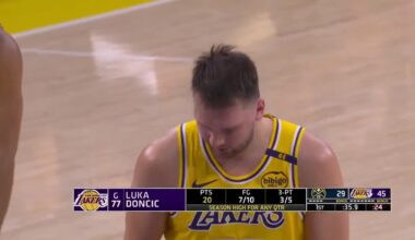 Luka trash-talk after missing a free-throw: “I got 20, you talking about ball don't lie”