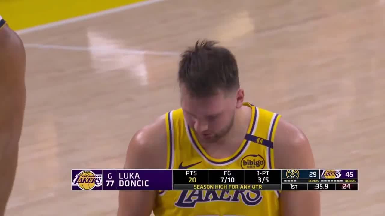 Luka trash-talk after missing a free-throw: “I got 20, you talking about ball don't lie”