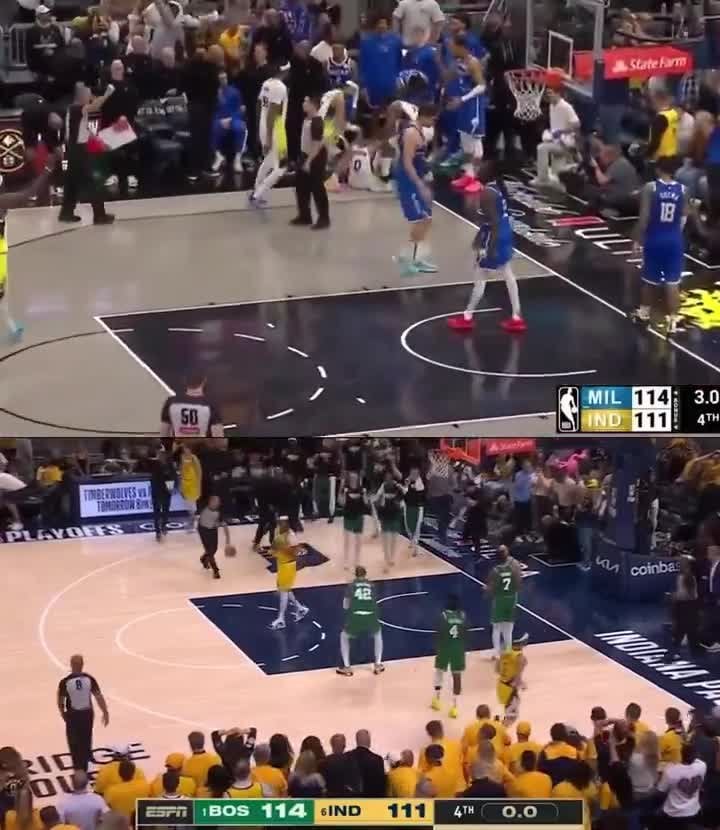 Not only have the Pacers ran this ATO play before against the Celtics in the playoffs last year, but it was also the same exact score