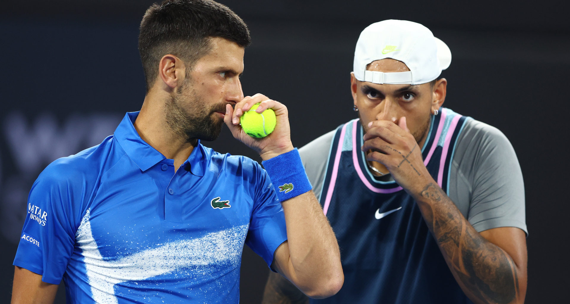 Nick Kyrgios responds to Novak Djokovic's invitation to play doubles with him in 2025