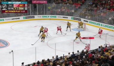 Raymond makes it 1-0 on the PP 03/22/2025