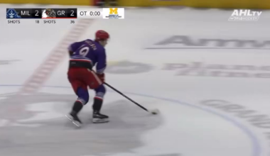 [Griffins Nest] Nate Danielson with the shootout winner for the Griffins