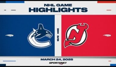 [NEXT DAY] Thread 72/82: Canucks at Devils, Monday March 24, 2025
