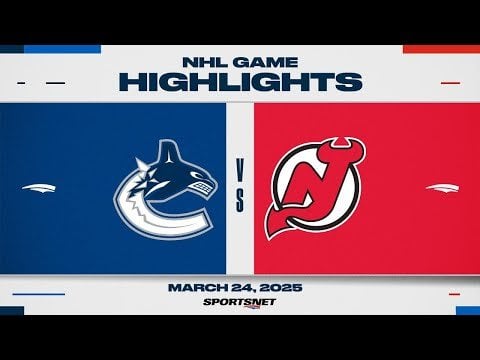 [NEXT DAY] Thread 72/82: Canucks at Devils, Monday March 24, 2025