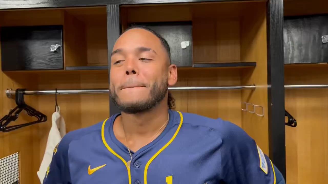 Freddy Peralta talks about facing his good friend Willy Adames for the first time: