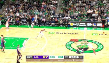 [highlight] Lebron Kicks It Out To The Corner, But Goodwin Has Other Plans