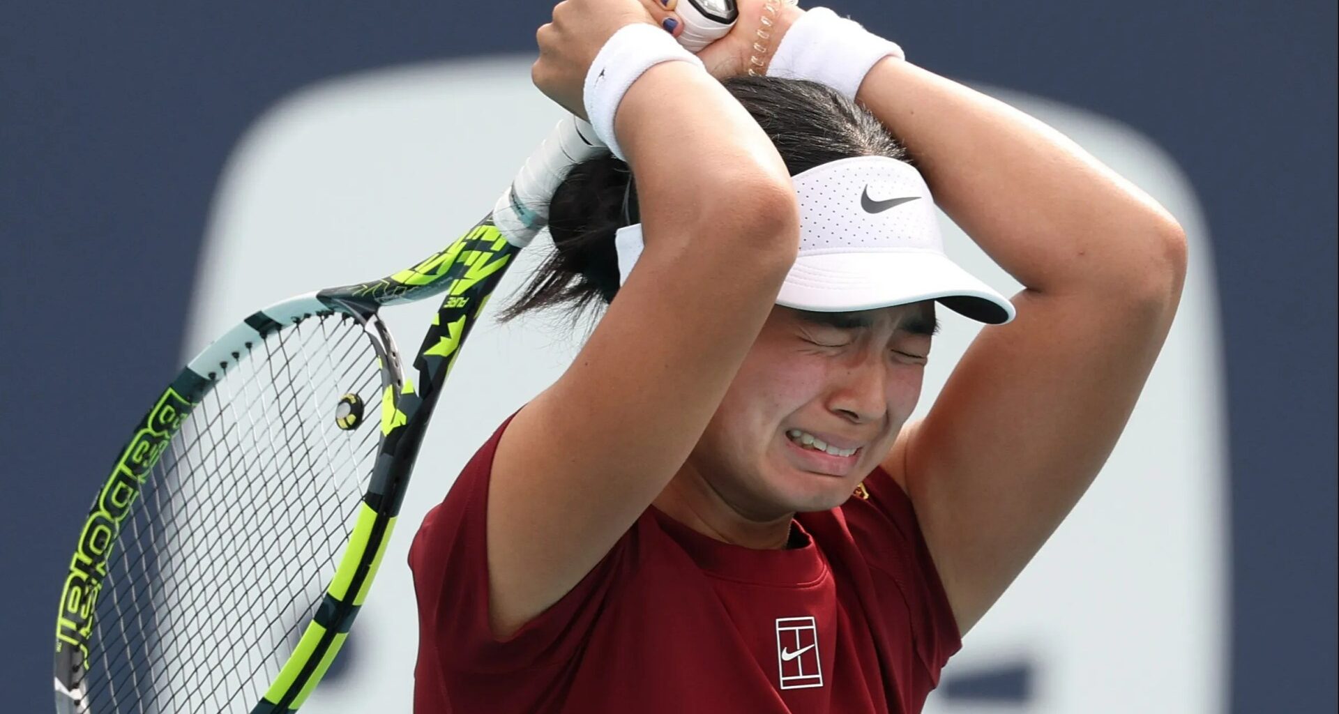 History-maker Alexandra Eala holds back tears after shock win over Madison Keys