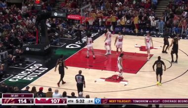 [Highlight] Javonte Green knocks down the three and then gets the and-one to go after Allen gets the steal on the other end