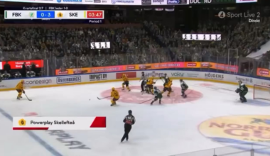 [LGRW Prospects] Axel Sandin Pellikka(1st round’23 for Skellefteå) 3rd Primary Assist 🍎🍎🍎 it’s just the first period. #LGRW