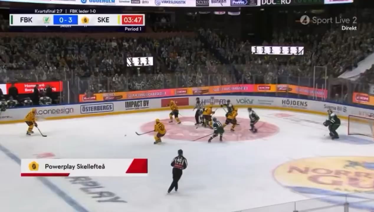 [LGRW Prospects] Axel Sandin Pellikka(1st round’23 for Skellefteå) 3rd Primary Assist 🍎🍎🍎 it’s just the first period. #LGRW