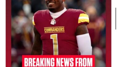 Commanders’ QB Jayden Daniels has a 2 word reaction to the Deebo Samuel trade