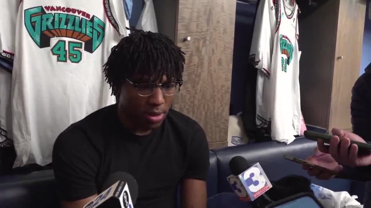 [GG Jackson] “I was brushing my teeth when my friends called me and said Coach Jenkins got fired — I was like they probably saw NBA Centel or something…”