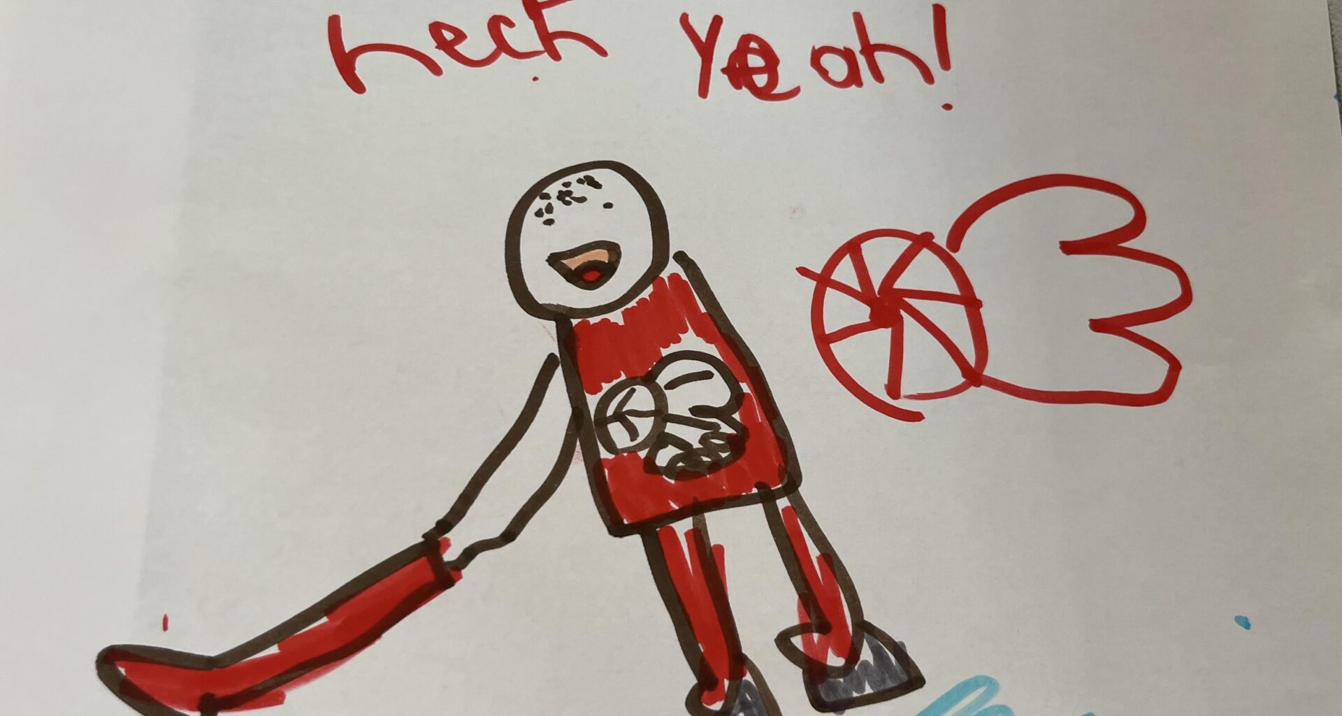 My seven year old daughter drew this for me.