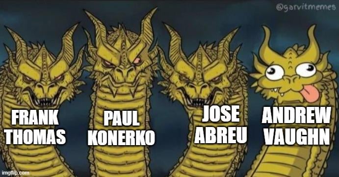 White Sox First Basemen during my lifetime