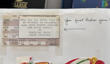 Found the ticket to my first Pads game