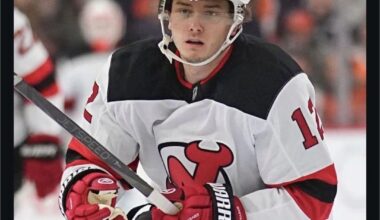 Glass got his scoring touch from Brendan Smith. Here’s proof.