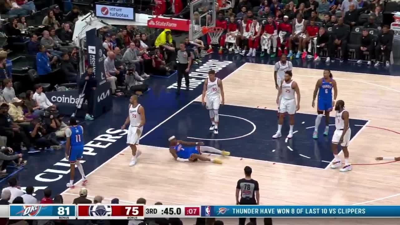 [Highlight] Clippers fans chanting loudly “FLOPPER” at Shai Gilgeous-Alexander