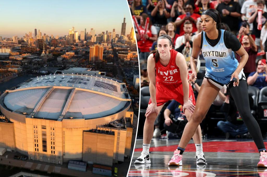 Sky move games against Caitlin Clark, Fever to United Center