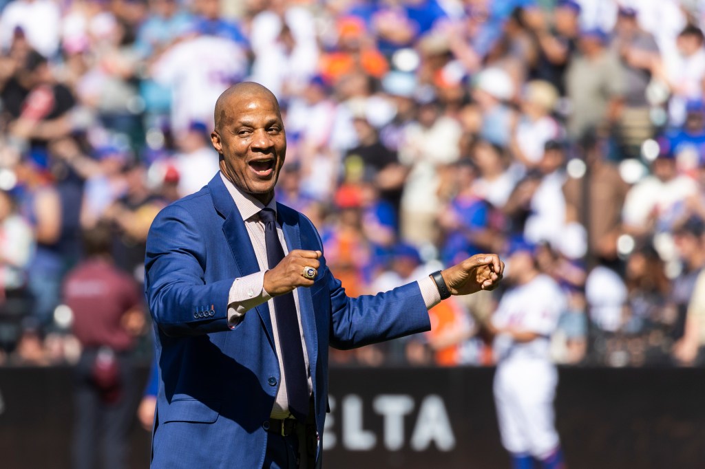  Darryl Strawberry, who has his number retired by the Mets last season, was a guest instructor at spring training this week.