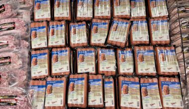 I’d never thought a case of hot dogs would make me sad, yet here we are.